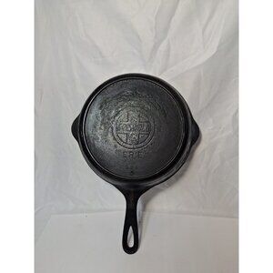 Antique Skillet GRISWOLD ERIE #6 Slant Logo Cast Iron 699B Heat Ring
